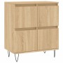 Aparadores 2 uds madera contrachapada color roble sonoma de vidaXL, Aparadores - Ref: Foro24-3190176, Precio: 132,65 €, Descu...