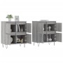 Sideboards 2 Stück Sonoma graues Sperrholz von vidaXL, Sideboards - Ref: Foro24-3190179, Preis: 130,23 €, Rabatt: %