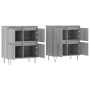 Sideboards 2 Stück Sonoma graues Sperrholz von vidaXL, Sideboards - Ref: Foro24-3190179, Preis: 130,23 €, Rabatt: %