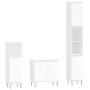 3-piece bathroom furniture set in glossy white plywood by vidaXL, Bathroom furniture - Ref: Foro24-3187791, Price: 190,78 €, ...