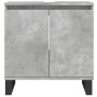 Concrete gray plywood 3-piece bathroom furniture set by vidaXL, Bathroom furniture - Ref: Foro24-3187801, Price: 178,08 €, Di...