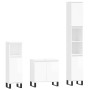 3-piece bathroom furniture set made of white glossy plywood by vidaXL, Bathroom furniture - Ref: Foro24-3187799, Price: 204,6...