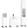 3-piece bathroom furniture set made of white glossy plywood by vidaXL, Bathroom furniture - Ref: Foro24-3187799, Price: 204,6...