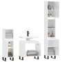 3-piece bathroom furniture set made of white glossy plywood by vidaXL, Bathroom furniture - Ref: Foro24-3187799, Price: 204,6...