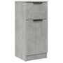 Gray concrete plywood sideboard 30x30x70 cm by vidaXL, Sideboards - Ref: Foro24-811123, Price: 55,03 €, Discount: %