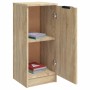 Aparador de madera contrachapada roble Sonoma 30x30x70 cm de vidaXL, Aparadores - Ref: Foro24-811139, Precio: 50,07 €, Descue...