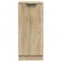 Aparador de madera contrachapada roble Sonoma 30x30x70 cm de vidaXL, Aparadores - Ref: Foro24-811139, Precio: 50,07 €, Descue...