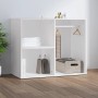 Dressing room furniture in white plywood wood, 80x40x65 cm. by vidaXL, Lockers and storage cabinets - Ref: Foro24-808846, Pri...