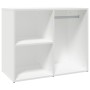 Mueble vestidor madera contrachapada blanco 80x40x65 cm de vidaXL, Taquillas y armarios de almacenamiento - Ref: Foro24-80884...