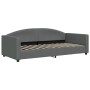 Sofá cama tela gris oscuro 90x200 cm de vidaXL, Camas y somieres - Ref: Foro24-354112, Precio: 211,44 €, Descuento: %