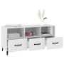 White plywood TV cabinet 102x35x50 cm by vidaXL, TV Furniture - Ref: Foro24-812609, Price: 71,98 €, Discount: %