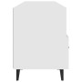 White plywood TV cabinet 102x35x50 cm by vidaXL, TV Furniture - Ref: Foro24-812609, Price: 71,98 €, Discount: %