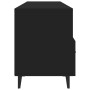 Black plywood TV cabinet 102x35x50 cm by vidaXL, TV Furniture - Ref: Foro24-812610, Price: 80,99 €, Discount: %