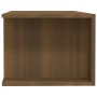 TV cabinet with LED lights oak brown 135x39x30 cm by vidaXL, TV Furniture - Ref: Foro24-815695, Price: 79,99 €, Discount: %