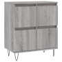 Sideboards 3 Einheiten graues Sonoma-Sperrholz von vidaXL, Sideboards - Ref: Foro24-3190203, Preis: 194,28 €, Rabatt: %