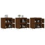 Sideboards 3 Einheiten aus eichenbraunem Sperrholz von vidaXL, Sideboards - Ref: Foro24-3190204, Preis: 194,99 €, Rabatt: %