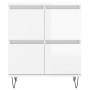 Aparadores 3 uds madera contrachapada blanco brillo de vidaXL, Aparadores - Ref: Foro24-3190199, Precio: 206,99 €, Descuento: %