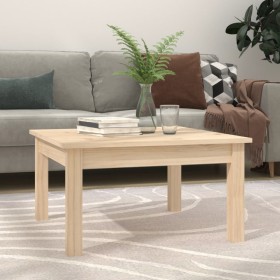 Solid pine wood coffee table 55x55x30 cm by vidaXL, Coffee table - Ref: Foro24-814229, Price: 46,99 €, Discount: %