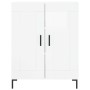 High glossy white plywood sideboard 69.5x34x180 cm by vidaXL, Sideboards - Ref: Foro24-3189959, Price: 131,31 €, Discount: %