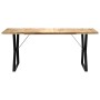 Solid mango wood dining table 180x90x76 cm by vidaXL, Kitchen and dining tables - Ref: Foro24-247945, Price: 259,97 €, Discou...