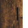 Aparador alto madera contrachapada roble ahumado 69,5x34x180 cm de vidaXL, Aparadores - Ref: Foro24-3189978, Precio: 128,31 €...