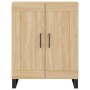 High oak-colored plywood sideboard 69.5x34x180 cm by vidaXL, Sideboards - Ref: Foro24-3189984, Price: 134,95 €, Discount: %