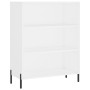 Tall white plywood sideboard 69.5x34x180 cm by vidaXL, Sideboards - Ref: Foro24-3196075, Price: 132,59 €, Discount: %