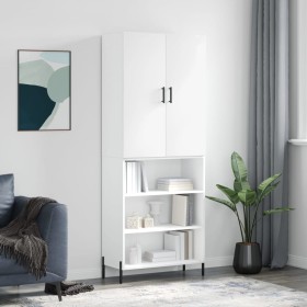 High glossy white plywood sideboard 69.5x34x180 cm by vidaXL, Sideboards - Ref: Foro24-3196077, Price: 138,74 €, Discount: %