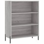 Aparador alto madera contrachapada gris sonoma 69,5x34x180 cm de vidaXL, Aparadores - Ref: Foro24-3196081, Precio: 127,18 €, ...