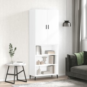 High glossy white plywood sideboard 69.5x34x180 cm by vidaXL, Sideboards - Ref: Foro24-3196085, Price: 128,99 €, Discount: %