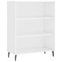 High glossy white plywood sideboard 69.5x34x180 cm by vidaXL, Sideboards - Ref: Foro24-3196085, Price: 128,84 €, Discount: %