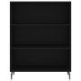 Aparador alto madera contrachapada negro 69,5x34x180 cm de vidaXL, Aparadores - Ref: Foro24-3196084, Precio: 141,45 €, Descue...