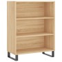 Aparador alto madera contrachapada color roble 69,5x34x180 cm de vidaXL, Aparadores - Ref: Foro24-3196094, Precio: 137,98 €, ...