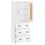 High glossy white plywood sideboard 69.5x34x180 cm by vidaXL, Sideboards - Ref: Foro24-3199723, Price: 172,30 €, Discount: %