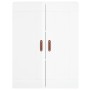 High glossy white plywood sideboard 69.5x34x180 cm by vidaXL, Sideboards - Ref: Foro24-3199723, Price: 172,30 €, Discount: %