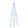 Weihnachtsbaum mit Metallstange 1400 LEDs blau 5 m von vidaXL, Weihnachtsbäume - Ref: Foro24-328636, Preis: 132,83 €, Rabatt: %