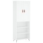 Tall white plywood sideboard 69.5x34x180 cm by vidaXL, Sideboards - Ref: Foro24-3200041, Price: 121,79 €, Discount: %