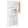 Tall white plywood sideboard 69.5x34x180 cm by vidaXL, Sideboards - Ref: Foro24-3200041, Price: 121,79 €, Discount: %