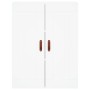 Tall white plywood sideboard 69.5x34x180 cm by vidaXL, Sideboards - Ref: Foro24-3200041, Price: 121,79 €, Discount: %