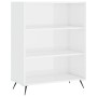 Tall white glossy plywood sideboard 69.5x34x180 cm by vidaXL, Sideboards - Ref: Foro24-3200043, Price: 125,48 €, Discount: %