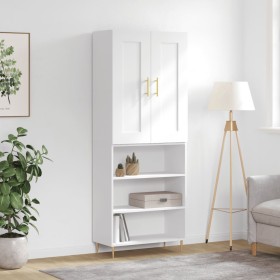 Tall white plywood sideboard 69.5x34x180 cm by vidaXL, Sideboards - Ref: Foro24-3200057, Price: 134,99 €, Discount: %