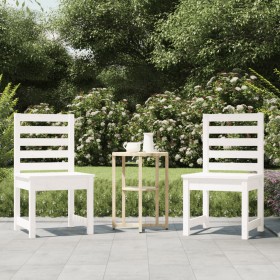 Garden chairs 2 pcs solid white pine wood 50x48x91.5 cm by vidaXL, Garden chairs - Ref: Foro24-824026, Price: 163,99 €, Disco...