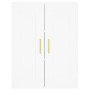 Tall white plywood sideboard 69.5x34x180 cm by vidaXL, Sideboards - Ref: Foro24-3200057, Price: 135,04 €, Discount: %