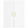 High glossy white plywood sideboard 69.5x34x180 cm by vidaXL, Sideboards - Ref: Foro24-3200059, Price: 125,99 €, Discount: %