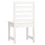 Garden chairs 2 pcs solid white pine wood 50x48x91.5 cm by vidaXL, Garden chairs - Ref: Foro24-824026, Price: 159,41 €, Disco...