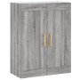 Aparador alto madera contrachapada gris sonoma 69,5x34x180 cm de vidaXL, Aparadores - Ref: Foro24-3200063, Precio: 117,88 €, ...