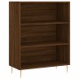 Aparador alto madera contrachapada marrón roble 69,5x34x180 cm de vidaXL, Aparadores - Ref: Foro24-3200064, Precio: 115,91 €,...