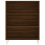 Aparador alto madera contrachapada marrón roble 69,5x34x180 cm de vidaXL, Aparadores - Ref: Foro24-3200064, Precio: 115,91 €,...