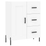 Aparador alto madera contrachapada blanco 69,5x34x180 cm de vidaXL, Aparadores - Ref: Foro24-3200009, Precio: 164,08 €, Descu...