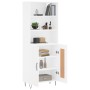 Aparador alto madera contrachapada blanco 69,5x34x180 cm de vidaXL, Aparadores - Ref: Foro24-3189949, Precio: 150,99 €, Descu...